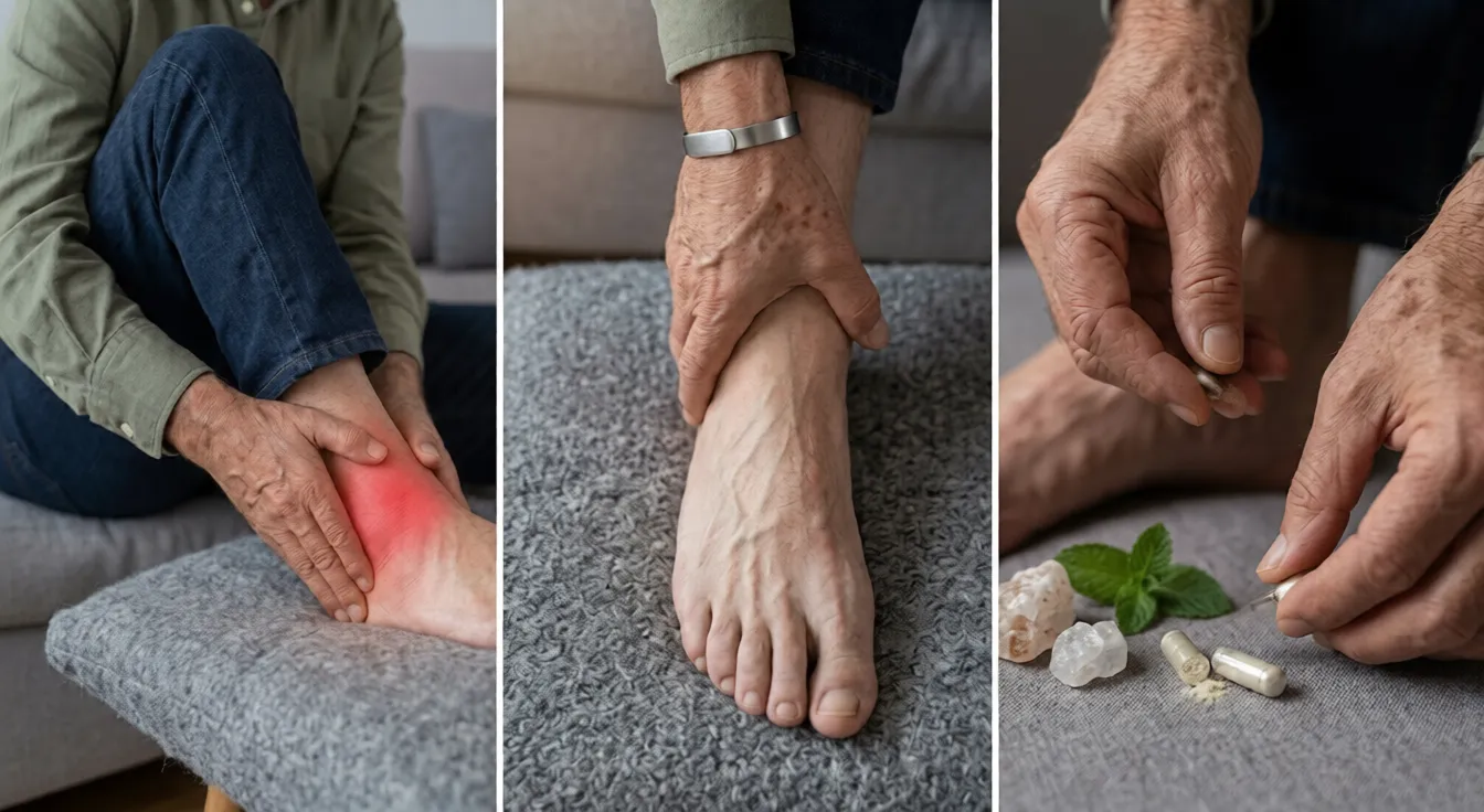 MSM supplement capsules and natural sulfur sources for joint pain relief